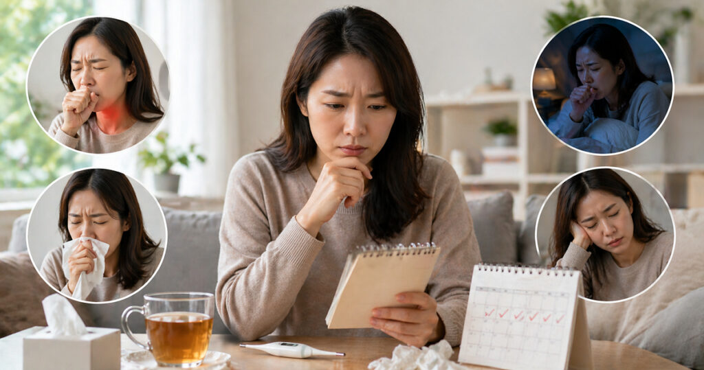기침이 2주 이상 계속될 때 먼저 볼 것